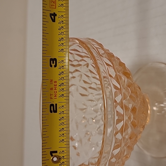 Dining Vintage Pink Depression Glass Small Bowl Poshmark